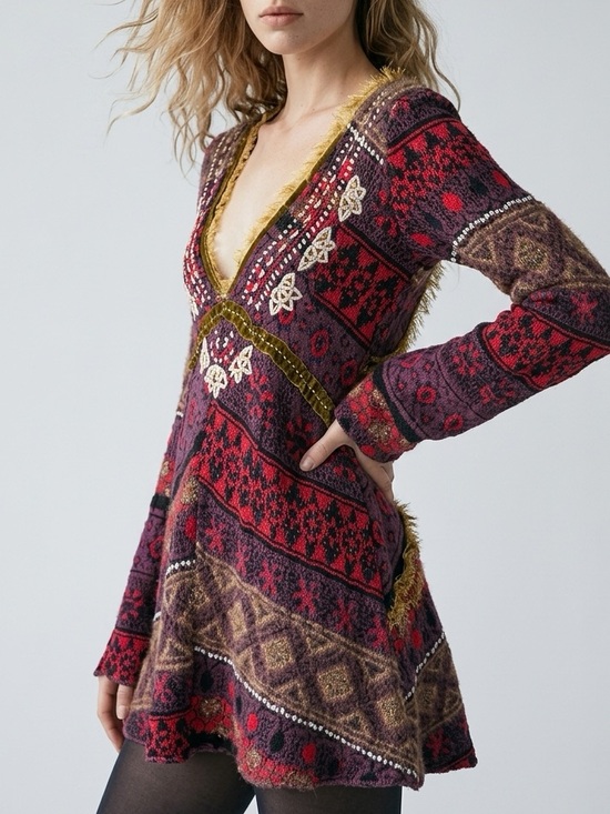Free People Sweaters - Free People World Traveler Pullover Tunic Sweater